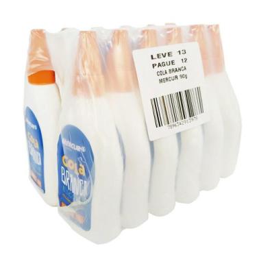Imagem de Cola Mercur Branca 90g Oferta Leve 13 Pague 12