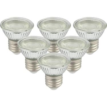 Imagem de Drart Lâmpada Led Par16 Refletor Embutido de Pescoço Curto, 5W (Equivalente A 50W) Lâmpadas de Gabinete Curio, Lâmpadas de Gabinete Chinesas Reguláveis de 500 Lúmens, Lâmpadas Pequenas 2700K Branco Qu