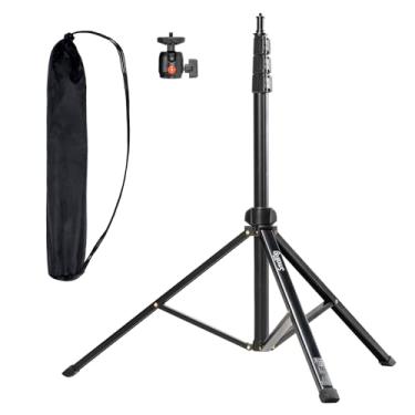 Imagem de SMALLRIG Suporte de Luz Ra-S200 para Fotografia 78,7"/6,6 Pés/200 Cm, Suporte de Luz Leve para Refletores, Softboxes, Luzes de Estúdio, Guarda-Chuvas, Anel de Luz, Carga Máxima 4Kg-4379