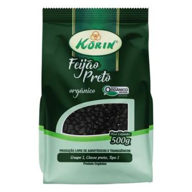 Imagem de Feijão Preto Orgânico Korin 500g