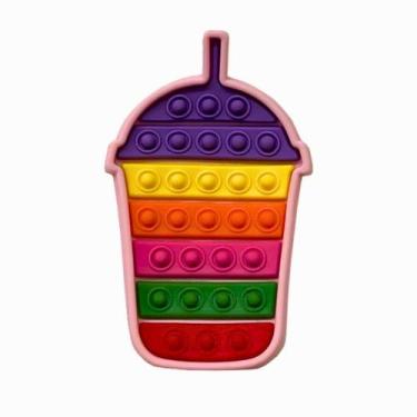 Imagem de Aplique Kit 10 Peças Copo Colorido Emborrachado - RAE