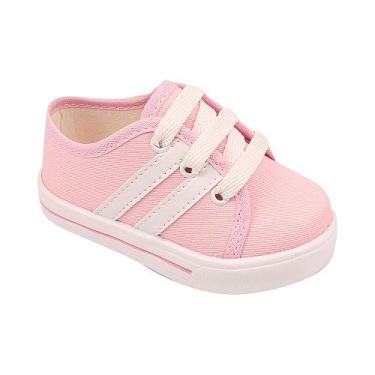 Imagem de Sapatinho Menina Infantil Floral Listra Estampas Desenhos - HB Moda Ki