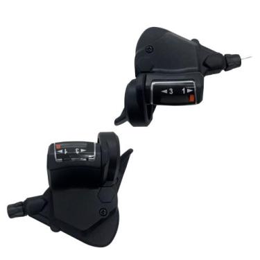 Imagem de Par ALAVANCA PASSADOR trocador CAMBIO tras 3X8V Rapid fire - EVOLO