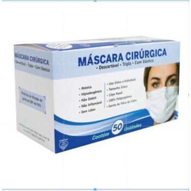 Imagem de Máscara descartável cirúrgica tripla - Adulto - Medi Company, Preto