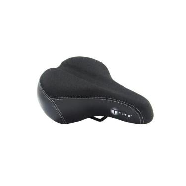 Imagem de Selim Tito Pro Elastômero com lanterna - Tito Bikes