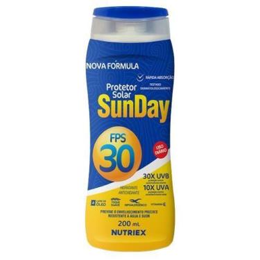 Imagem de Protetor solar fps 30 corporal sunday 200ml - NUTRIEX