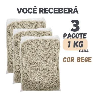 Imagem de Kit Elástico Ou Borrachinha Para Dinheiro Escritório Embalagem - Escol