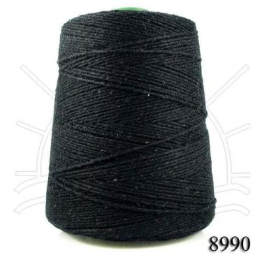 Imagem de Barbante Apolo Eco nº06 600g - CÍRCULO, 8990 PRETO