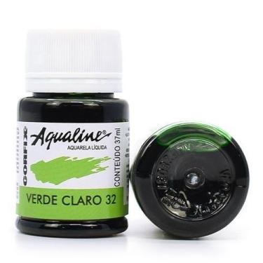 Imagem de Aquarela Líquida Aqualine Corfix 37ml, 32 VERDE CLARO