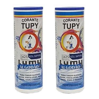 Imagem de 2 Un Tinta Corante Tupy Tingir Roupa, Tecido Cores Neon Lumy