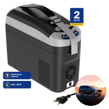 Imagem de Geladeira Portátil P/Carro 18 Litros Quadrivolt 12v/24v/110v/220v Elbe