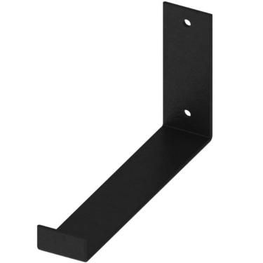 Imagem de Suporte para Prateleira 25cm Mão Francesa Reforçada em L Aço