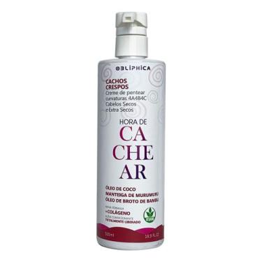 Imagem de Creme de Pentear para Cachos 4A4B4C - Hora de Cachear - 500ml - Obliph