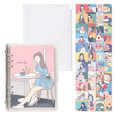 Imagem de Conjunto de Diário Monolike A5 Fall in Newtro, Café – Plano Anual, Plano Mensal, Plano Semanal, Agenda e Diário de Ilustração