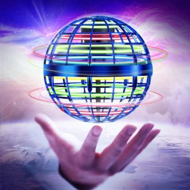 Imagem de Allhill Orb Ball Pro 2023 Hover Fly Boomerang Bola Brinquedo Globo Cósmico Construído Em Rgb Luz 360 ° Girando Drone Ball Outdoor Cool Stuff Toy Para Criança Adulto Jogando Galactic Flying Spin