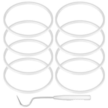 Imagem de 8 peças de junta de vedação para Ninja, anéis de borracha de substituição de 8,23 cm para Ninja BL660 1100w BL770 1500w BL663 BL740 BL773CO BL780 BL780CO