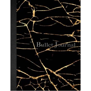 Imagem de Bullet Journal: A4 Watercolor & Marbre - 160 pages - couverture souple "glossy" Dot point, bullet journal, dot grid, planner, planning, organizer, journal