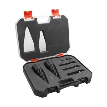 Imagem de Fenteer Broca Divisora de Toras de Lenha para Uso Fácil Fazenda 32mm Divisora de Madeira Externa