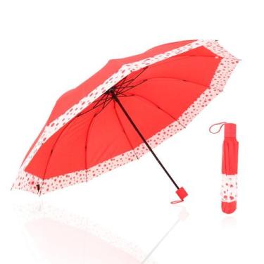 Imagem de Guarda Chuva Grande Reforçado Contra Vento Cabe Na Bolsa  1023D - FP E