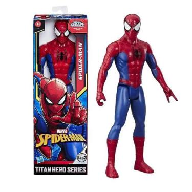Imagem de Boneco Homem Aranha - Hasbro, Azul e Vermalho, Marvel Spider-Man