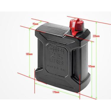 Imagem de Tanque Reservatório Combusivel Givi 2,5l Gasolina Água Óleo