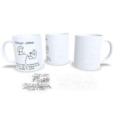 Imagem de Caneca de Porcelana Personalizada Flork Frases Engraçadas, Divertidas 
