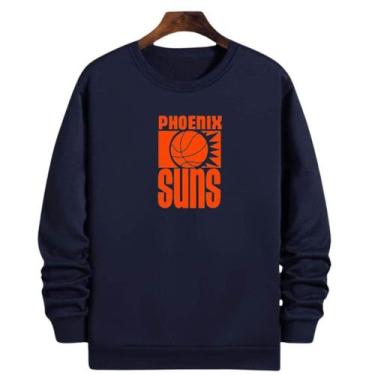 Imagem de Blusa Moletom Gola Basquete Phoenix Sunss Basketball - Loja White Mamb