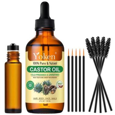 Imagem de Óleo de Rícino Yoken 120ml - 100% Puro e Prensado a Frio