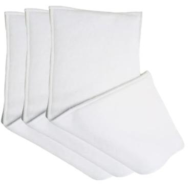 Imagem de Absorvente Reutilizável Forro Lavável Para Fralda Ecológica de Bolso Tecido Kit com 3 Unidades Moletom 3 Camadas