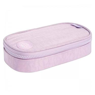 Imagem de Estojo Escolar Infantil Minibox Happy Lilás - Tilibra