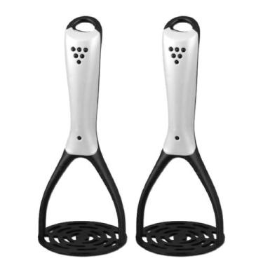 Imagem de Kit 2 Amassador De Batatas E Legumes Manual Cozinha Espremedor Reforça