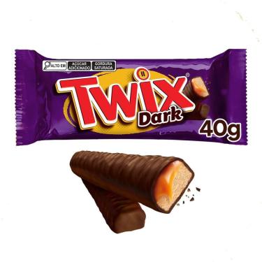 Imagem de Chocolate Twix Dark Individual 40g