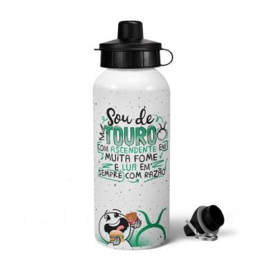 Imagem de Garrafa Squeeze MQ Funny Signos - Sou de Touro - 600ml - JPS INFO