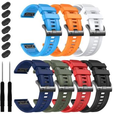 Imagem de Pulseira de Relógio Garmin Fenix E/Fenix 8 - Quickfit Sport 22mm EZMVZ