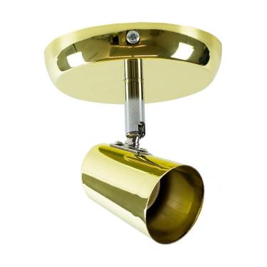 Imagem de Spot De Sobrepor New Short Direcionável E27 Dourado Llum