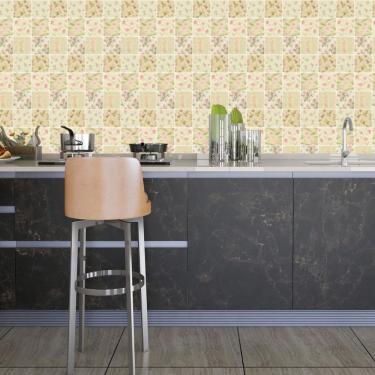 Imagem de Papel de Parede Adesivo Lavável Sala Quarto Cozinha 3 metros