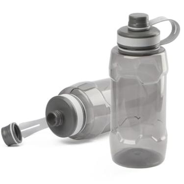 Imagem de Squeeze Garrafa Grande De Água de 1,5 Litros para Esportes Academia Shakeira C/Tampa Silicone Alça Bico