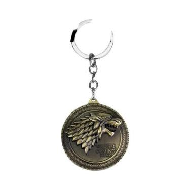 Imagem de Chaveiro Dragão Targaryen - Presente para Fãs de Game of Thrones, K047