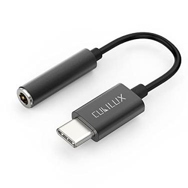 Imagem de Cubilux Adaptador de fone de ouvido USB C compatível com Galaxy S25/S24/S23/S22/S21 Ultra, S24/S23/S21/S20 FE, Z Fold Z 6/5/4/3, Flip 6/5/4/3, Tab S10/S9/S8/S7, Type C 3,5 mm Dongle de áudio para fone