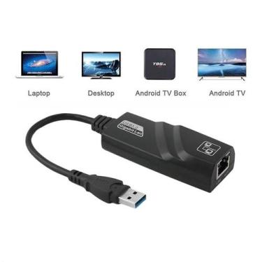 Imagem de Adaptador de rede USB para cabo internet - DACAR