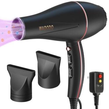 Imagem de Secador de cabelo WADODO Ionic 2200W Professional de secagem rápida 11