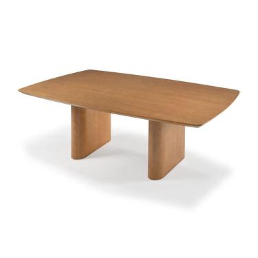 Imagem de Mesa De Jantar Havona Tampo Barril Madeira Tauari 2,20x1,10 2,20x1,10