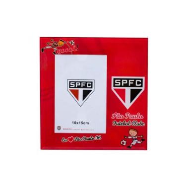 Imagem de Porta retrato do Sao Paulo vidro 1 foto 10x15cm - São Paulo - mileno