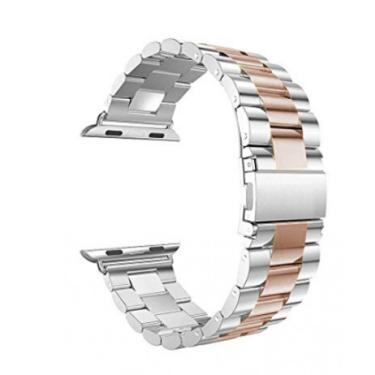 Imagem de Pulseira Aço Smartwatch 3 Elos Relogio Smartband