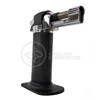 Imagem de Maçarico Culinario Gourmet Portátil Gás Butano Recarregável