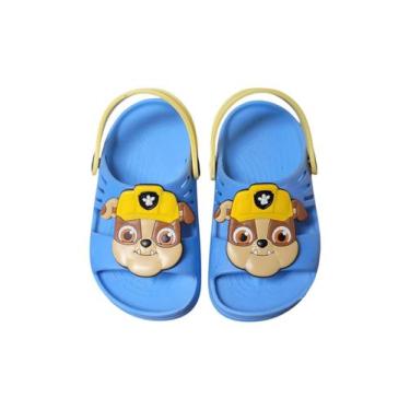 Imagem de Papete Patrulha Canina Sandália Infantil Leve Confortável Chase Skye -