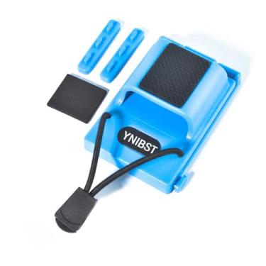 Imagem de YNIBST Coldre universal para cinto de rádio policial Walkie Talkie para rádio amador Motorola Midland Baofeng Kenwood (azul)