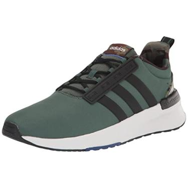 Imagem de adidas Tênis de corrida masculino Racer Tr21, óxido verde/preto (Team Royal Blue), 42, Óxido verde/núcleo preto/azul royal, 12