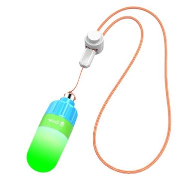 Imagem de WINDFIRE Luz De Sinalização Mergulho Noturno, Piscante, Mini Farol Tanque Alta Visibilidade Com Modos Constantes Para Subaquático (Verde)