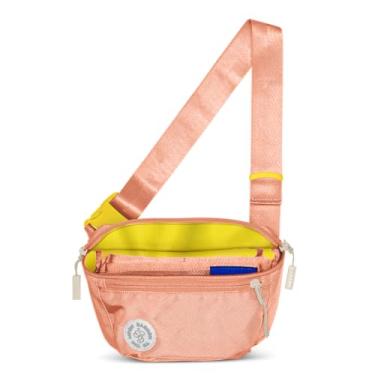 Imagem de Baboon to the Moon Pochete – Bolsa de cintura moderna, compacta, repelente de água em várias cores e tamanhos para homens e mulheres, Coral pôr do sol, Full Size (3L), Fannypack